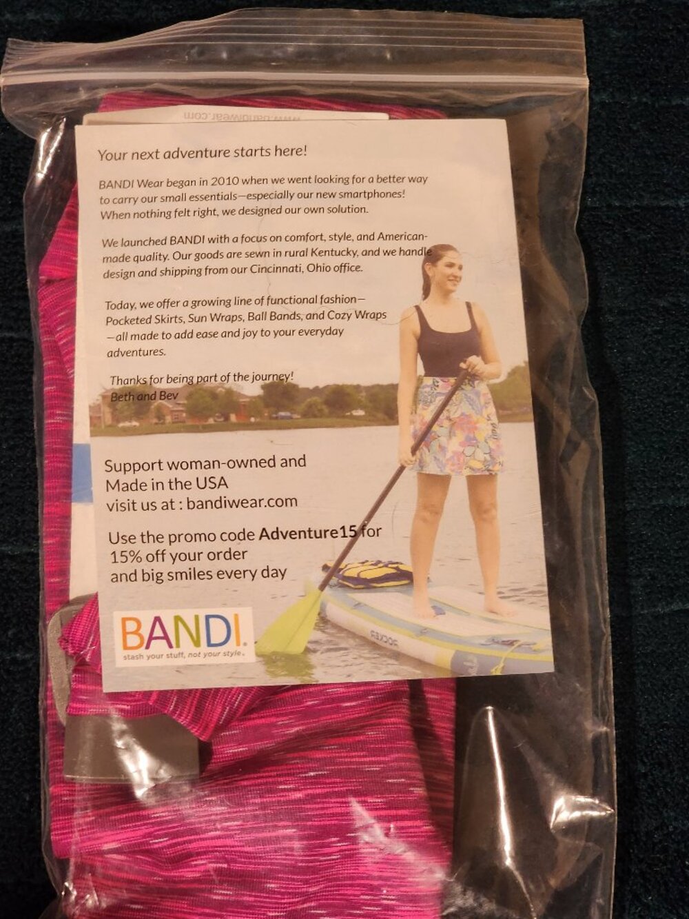 Nwt Bandiwear phone belt